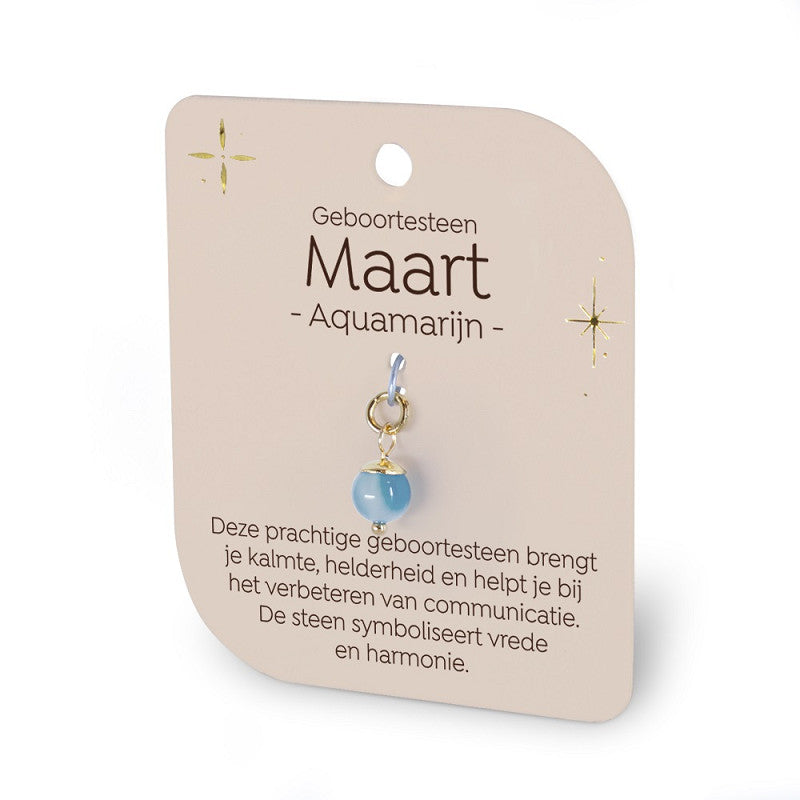 Geboortesteen - Maart