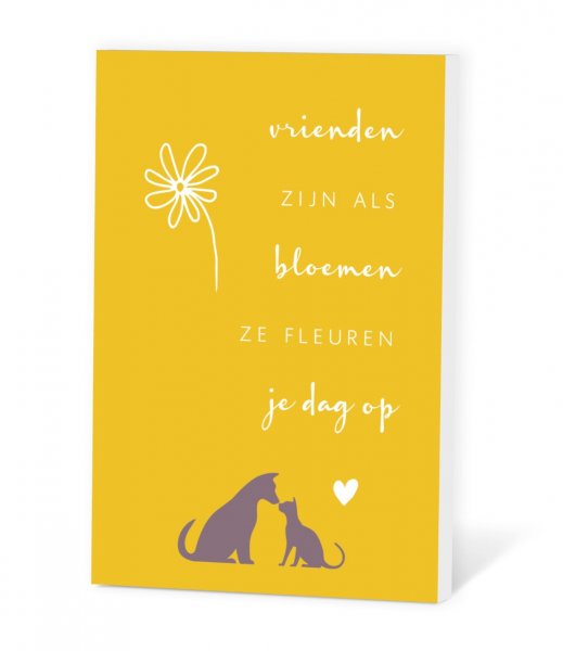 Zaadje in een kaartje