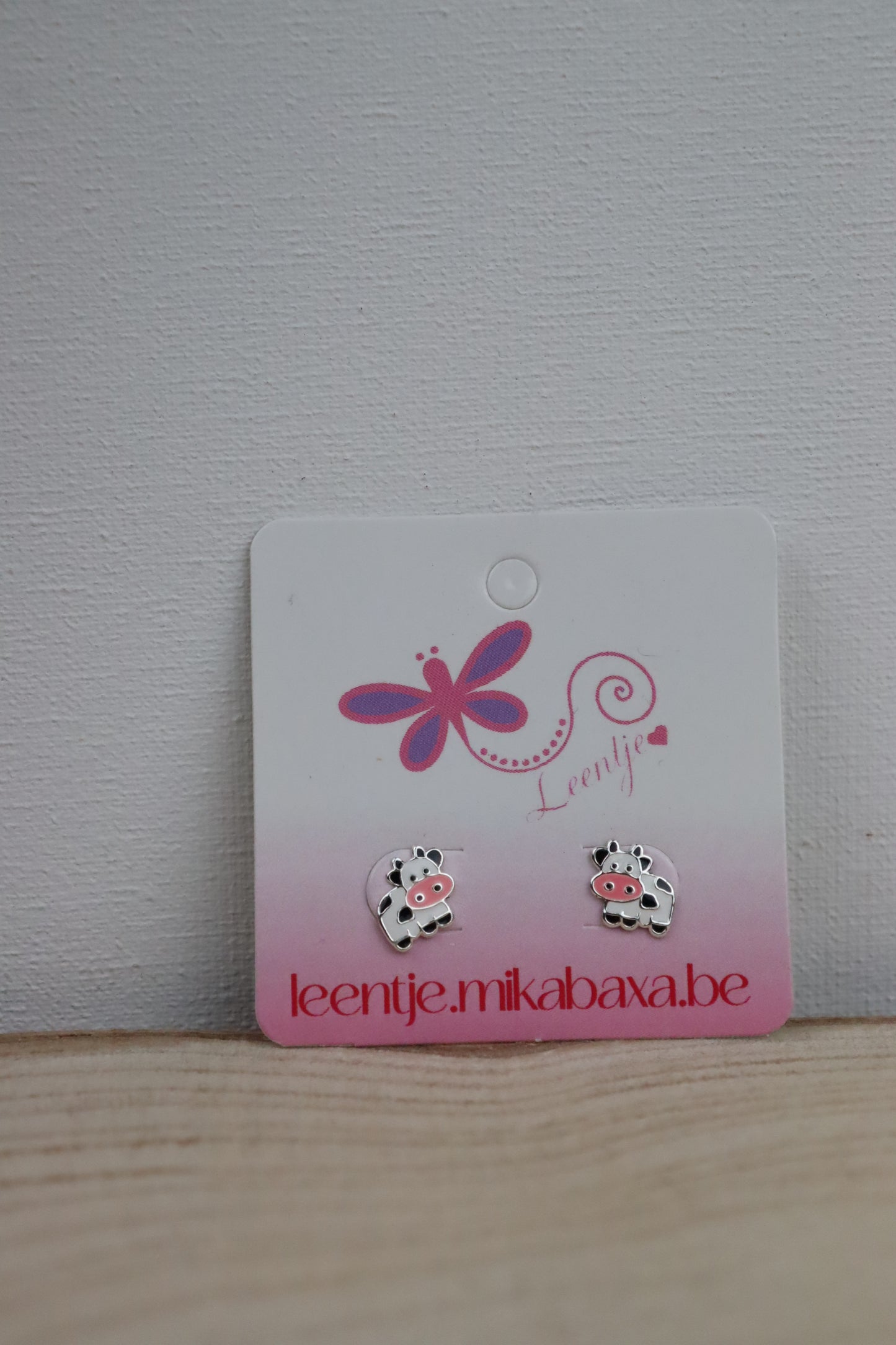 koe 925 sterling zilver oorstekers