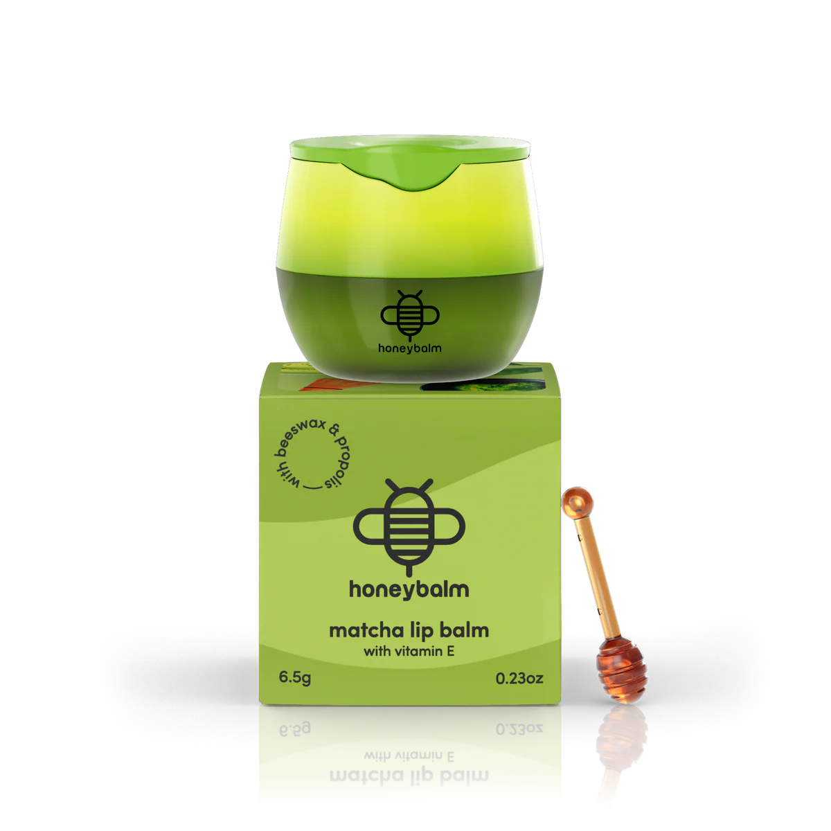 Honeybalm lippenbalsem: Matcha