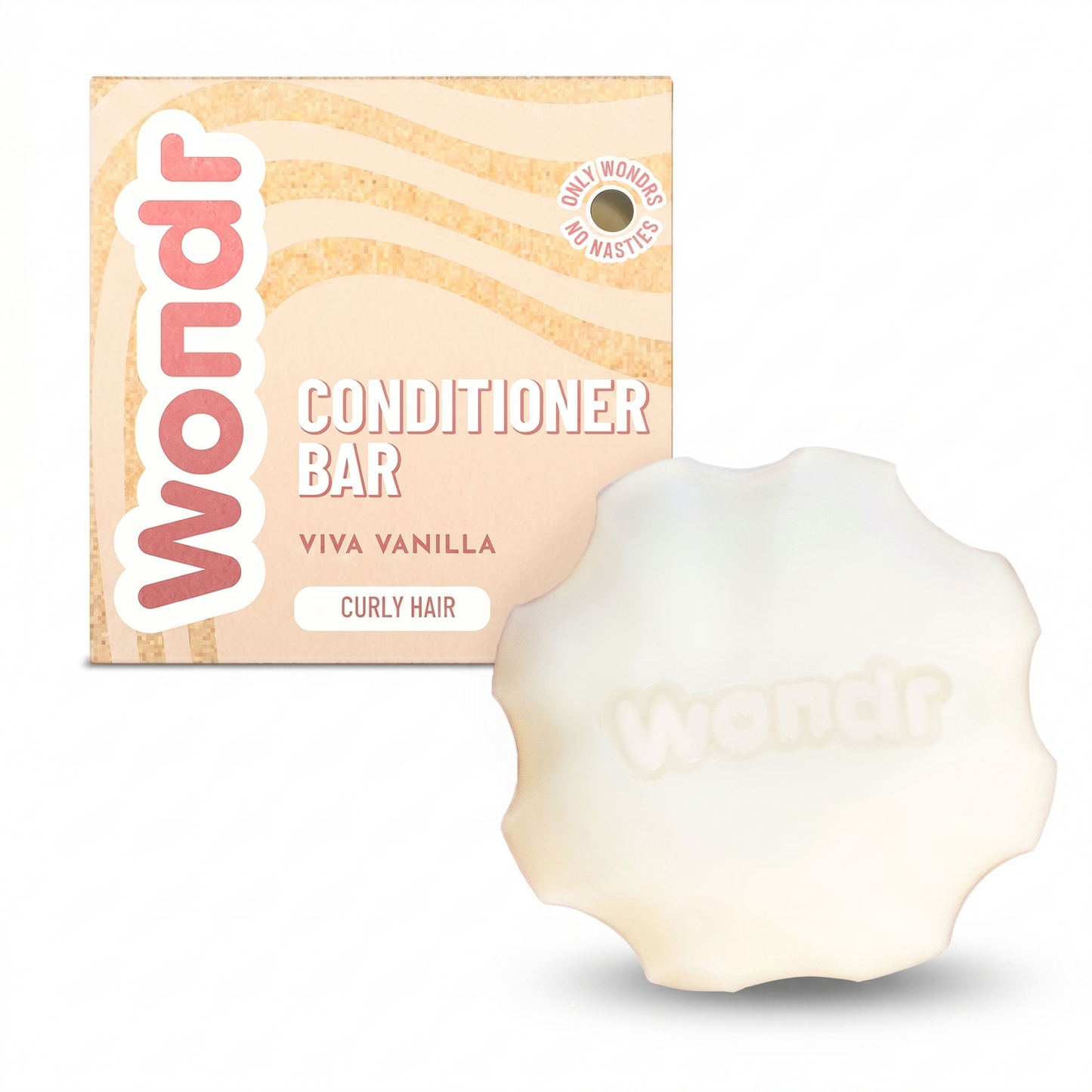 Wondr Conditioner bar KRULLEND HAAR | Viva vanilla