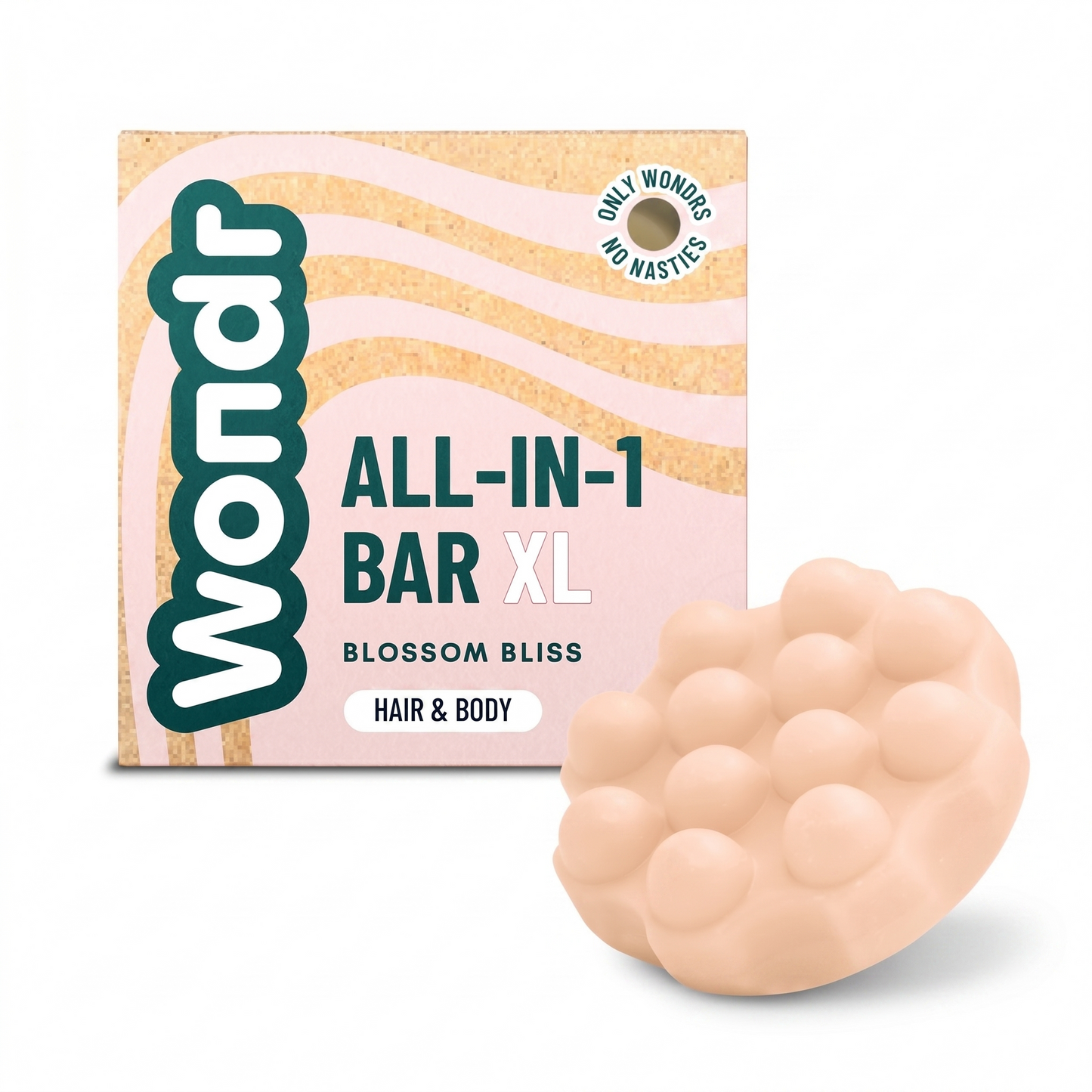 Wondr All-In-1 Bar XL HAAR & LICHAAM | Blossom Bliss