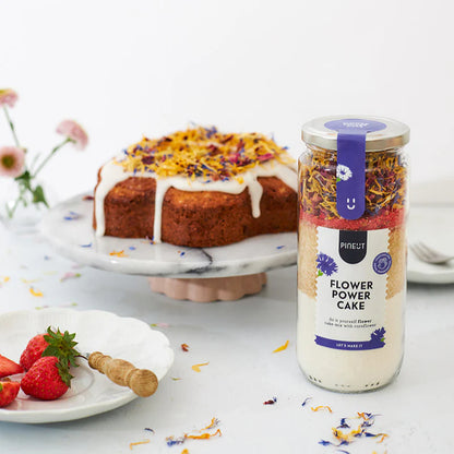 Pineut Cake - pot - Flower Power Cake