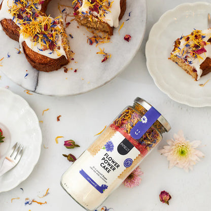 Pineut Cake - pot - Flower Power Cake