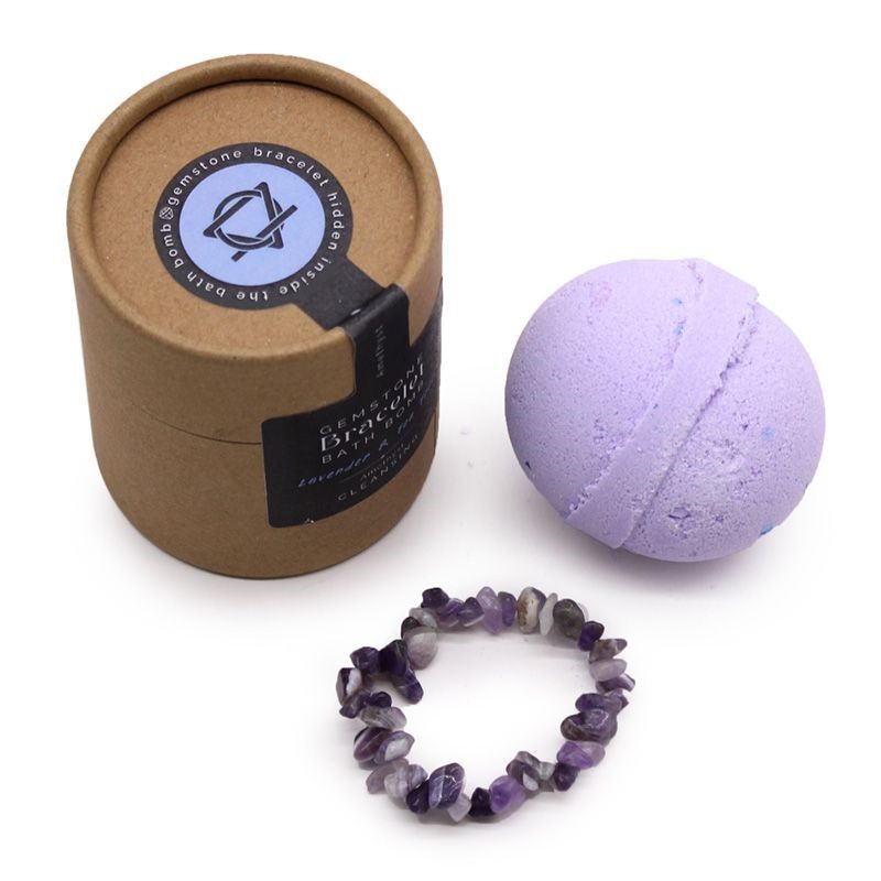 Amethist armband Shea Boter Lavendel & Tea Tree Bruisbal