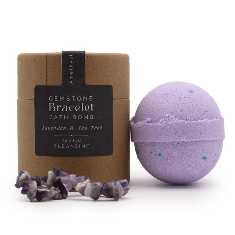 Amethist armband Shea Boter Lavendel & Tea Tree Bruisbal