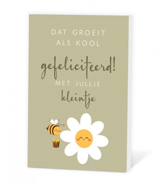Zaadje in een kaartje