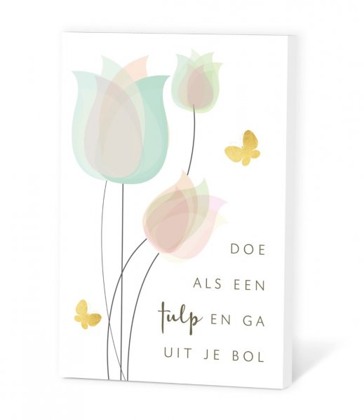 Zaadje in een kaartje
