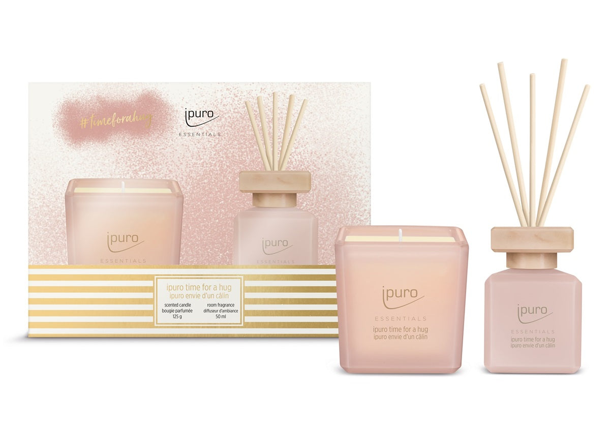 Essentialsdiffuser50ml_kaars125gTimeforahug