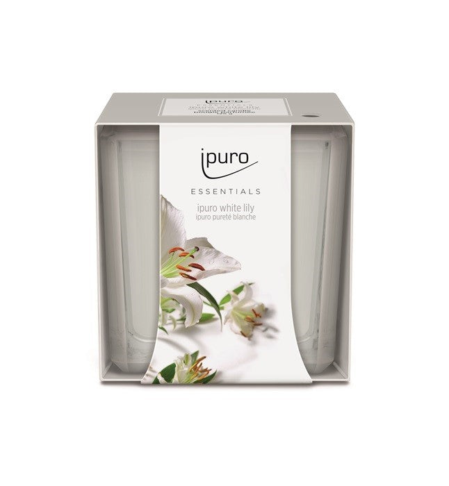 iPuro Essentials kaars 125g White Lily