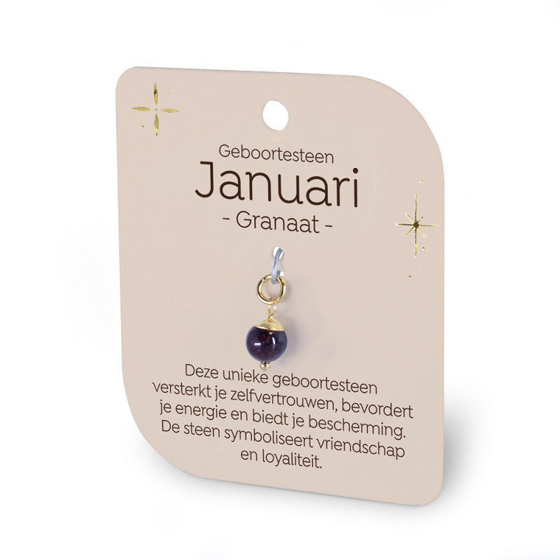 Geboortesteen - Januari