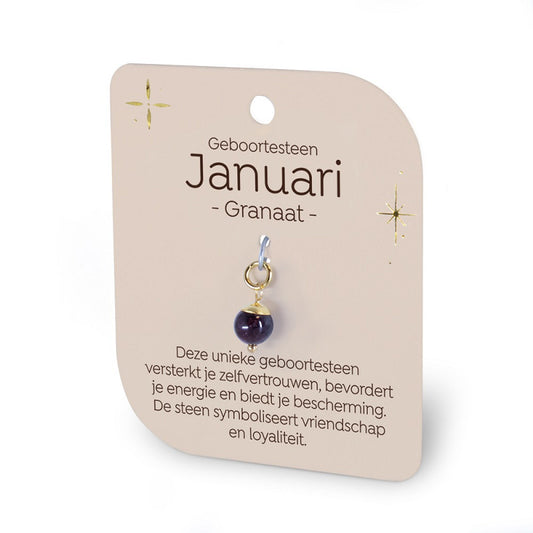 Geboortesteen - Januari
