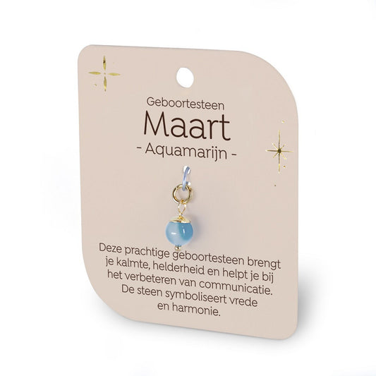 Geboortesteen - Maart
