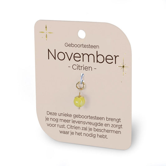 Geboortesteen - November Citrien