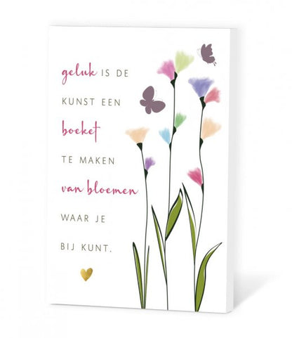 Zaadje in een kaartje