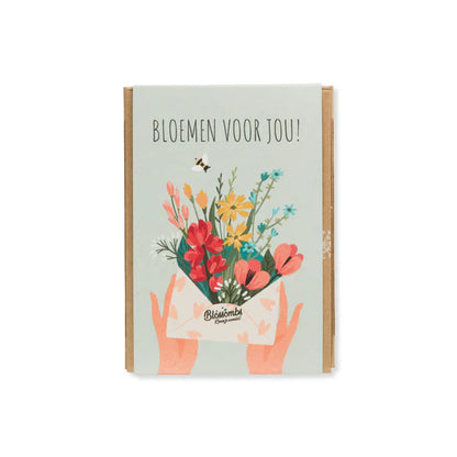 GiftBoxMiniBloemenvoorjoumet4bloembommetjes