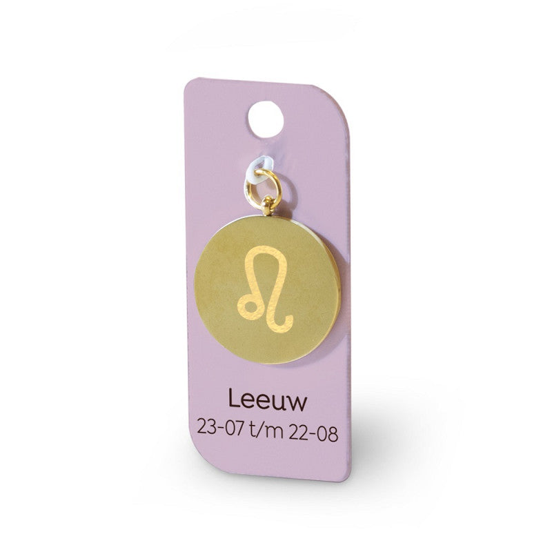 Gouden Charm - Leeuw
