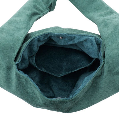 Groenesuedelookhandtasmetstuds3