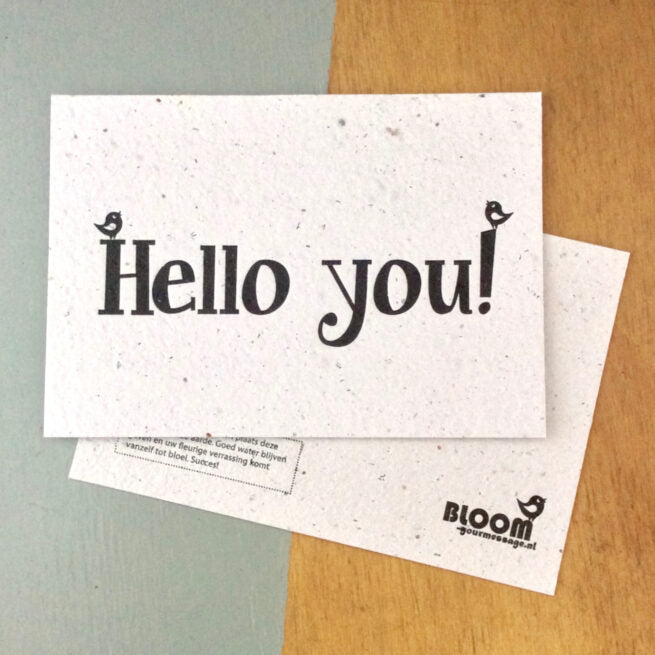 BLOOM your message - Wenskaarten