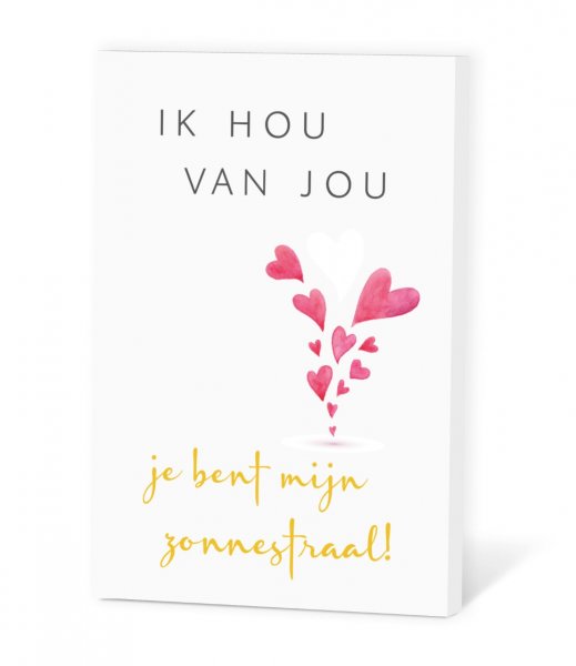 Zaadje in een kaartje