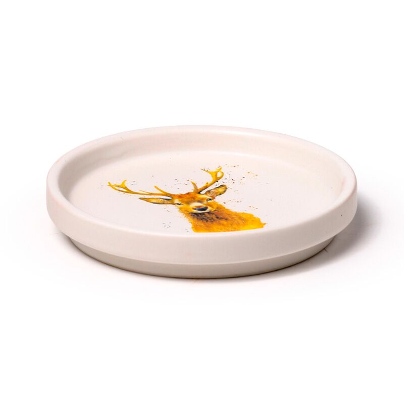 Jan Pashley Wild Hert Porselein Mok & Onderzetter Set4