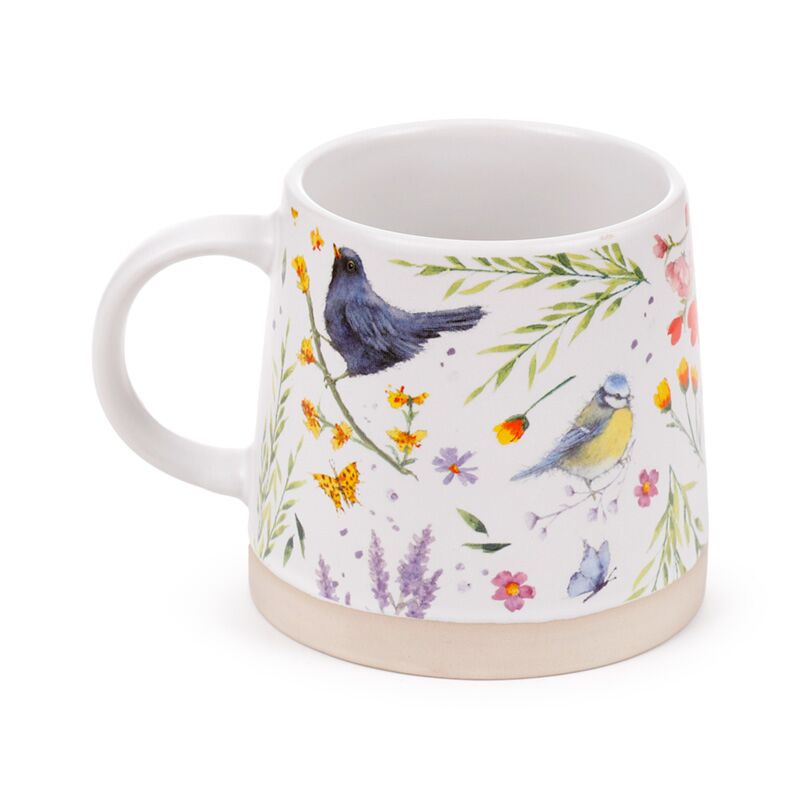 Jan Pashley Wings & Wildflowers Tapse Stoneware Mok3