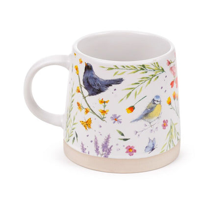 Jan Pashley Wings & Wildflowers Tapse Stoneware Mok3