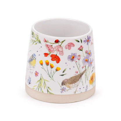 Jan Pashley Wings & Wildflowers Tapse Stoneware Mok4