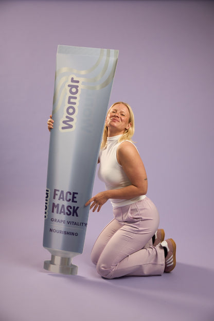 Wondr Face Mask Voedend | Grape Vitality