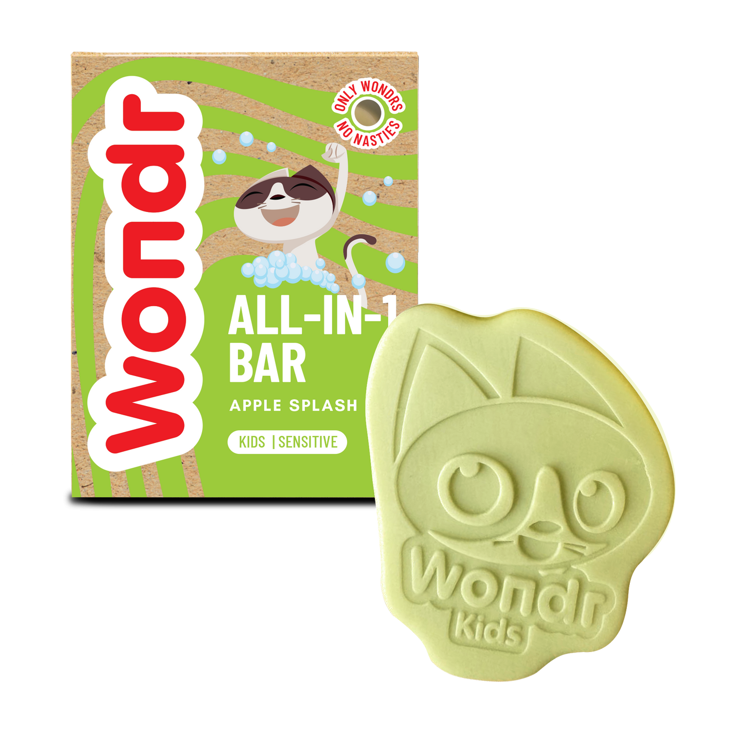 Wondr Kids Bar Gevoelig | Apple splash
