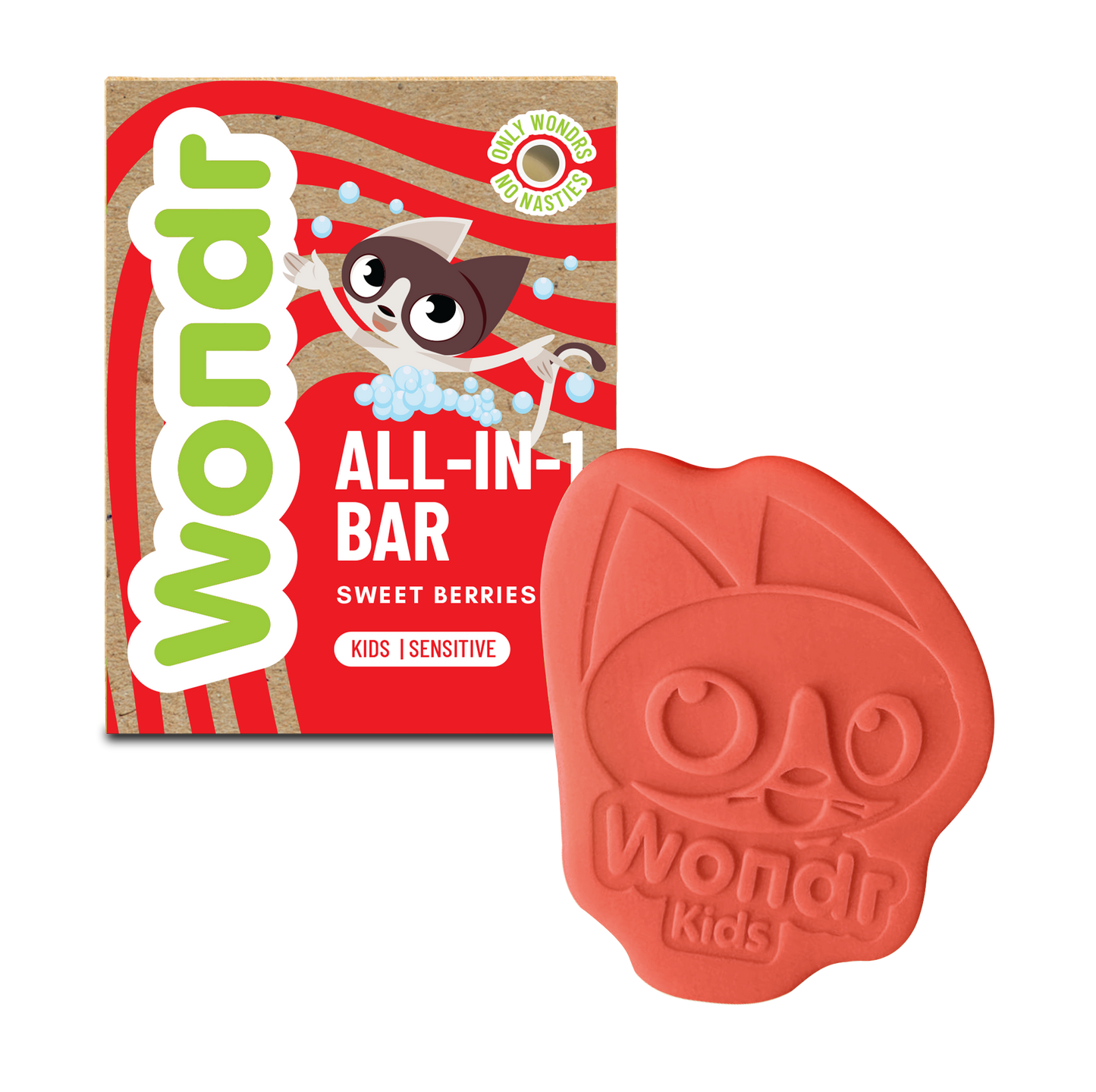 Wondr Kids Bar Gevoelig | Sweet berries
