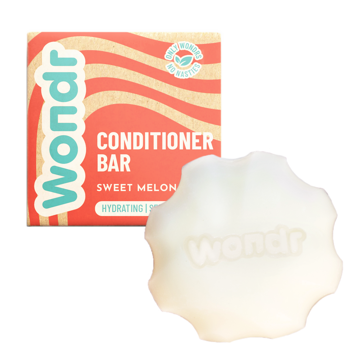 Wondr Conditioner bar HYDRATING & SENSITIVE | Sweet melon