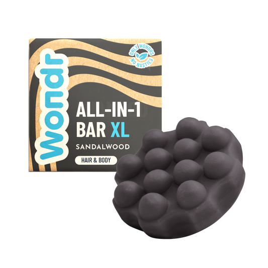 Wondr All-In-1 Bar XL HAAR & LICHAAM | Sandalwood