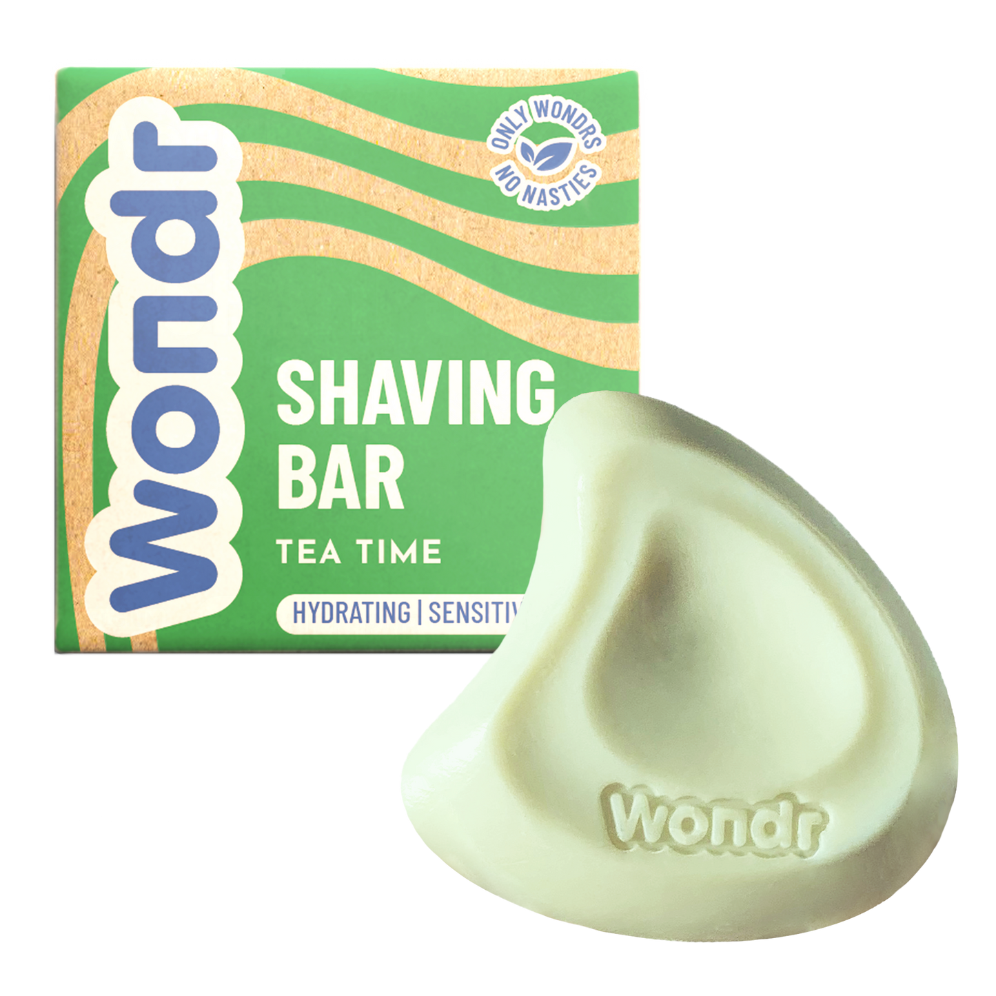 Wondr Shaving bar GEVOELIGE HUID | Tea time