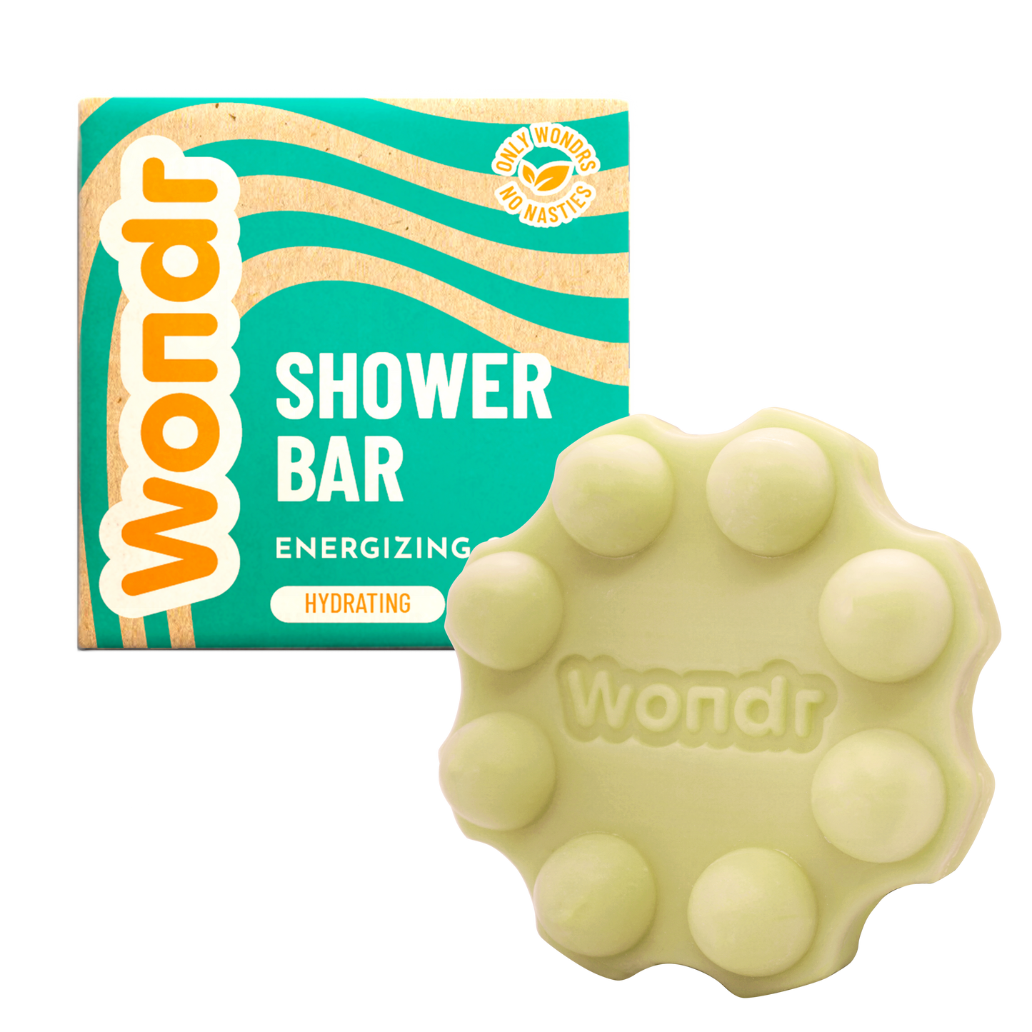 Wondr Shower bar HYDRATEREND | Energizing ginger