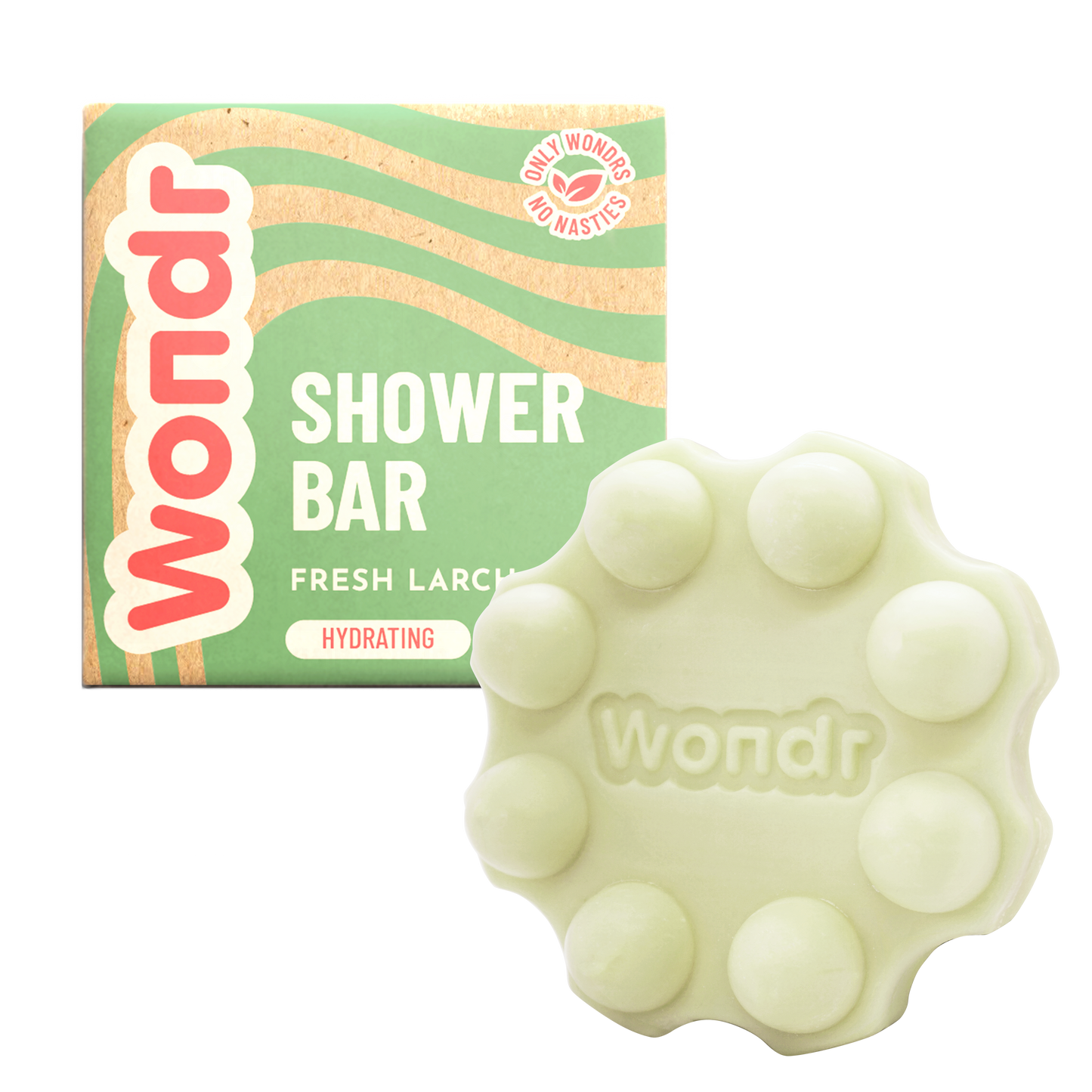 Wondr Shower bar HYDRATEREND | Fresh larch