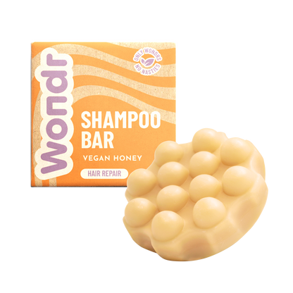 Wondr Shampoo bar HAARHERSTEL | Vegan honey