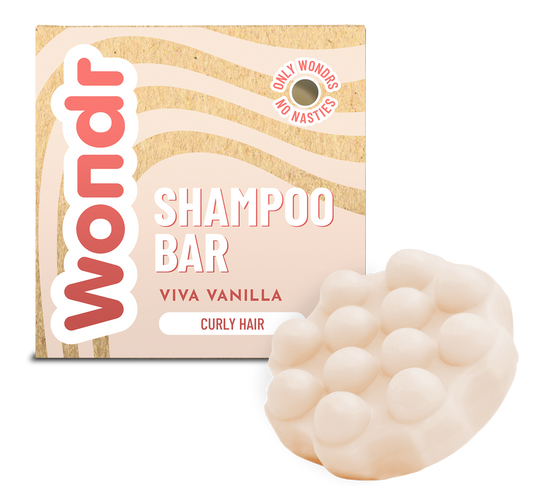 Wondr Shampoo bar KRULLEND HAAR | Viva vanilla