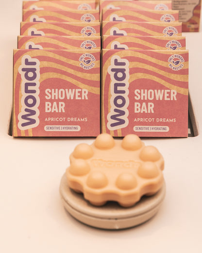 Wondr Shower bar GEVOELIG | Apricot dreams