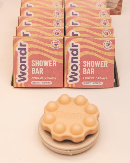 Wondr Shower bar GEVOELIG | Apricot dreams