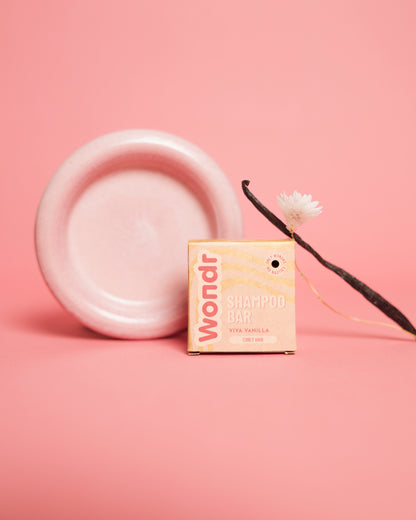 Wondr Shampoo bar KRULLEND HAAR | Viva vanilla