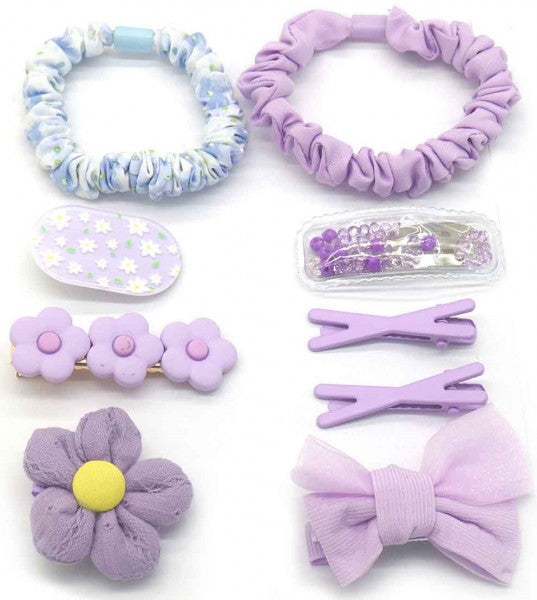 Paarse kinder haarset