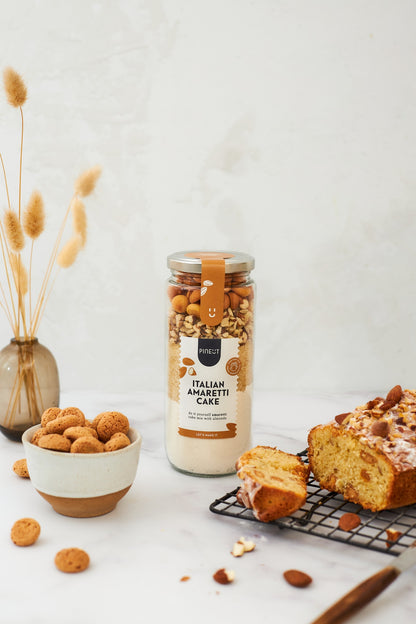 Pineut Cake Pot Italian Amaretti