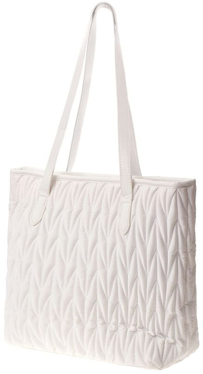 Puffy witte handtas 2