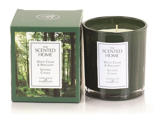 Scented Home kaars White Cedar & Bergamot 225gr