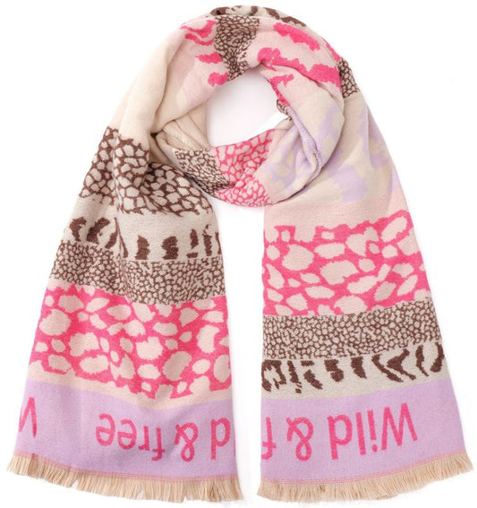 Sjaal Leopard Wild & Free