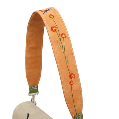 Twiggle oranje en beige schoudertas/clutch6