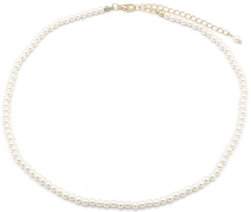 Witte parel ketting