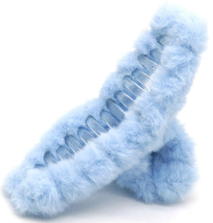 Zachte licht blauwe haarklem1