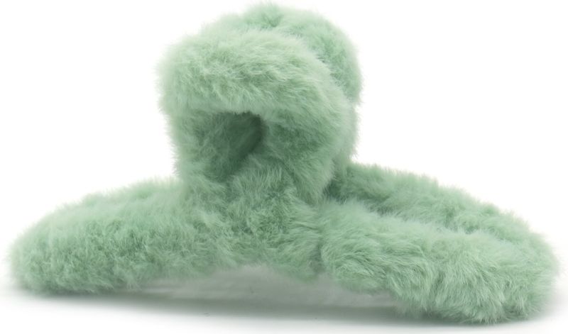 Zachte licht groene haarklem